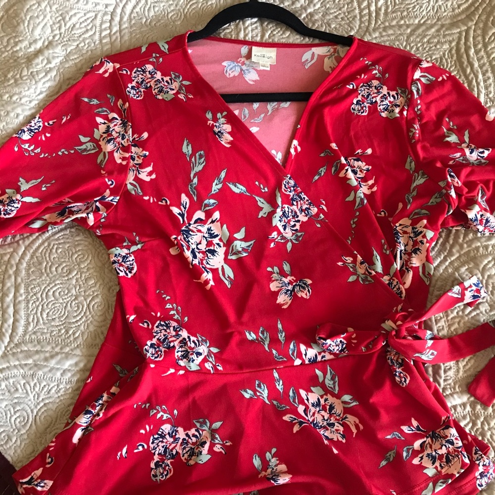 Stitch Fix Wrap Knit Top